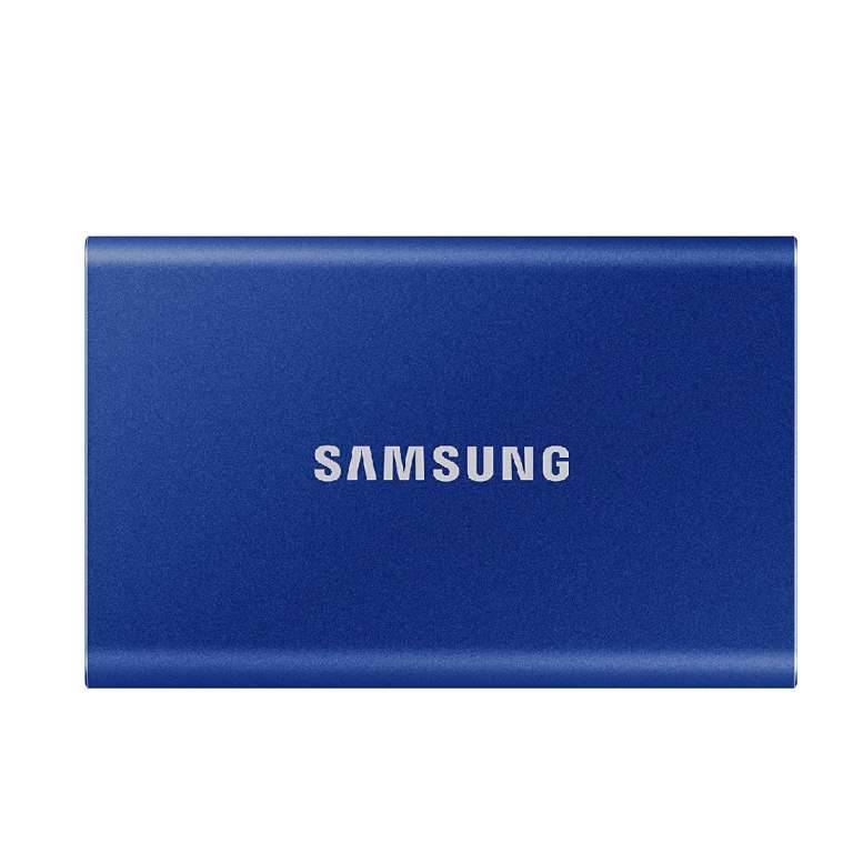MU-PC2T0H Samsung Portable SSD T7 2TB USB 3.2 External Solid State Drive Blue 