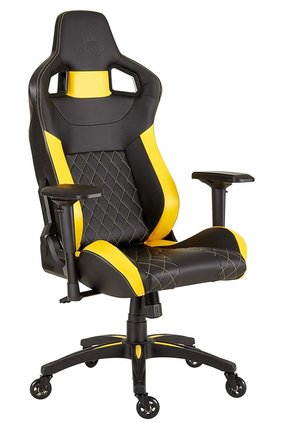 Corsair T1 Race Gaming Chair — Black/Yellow (CF-9010015-WW)