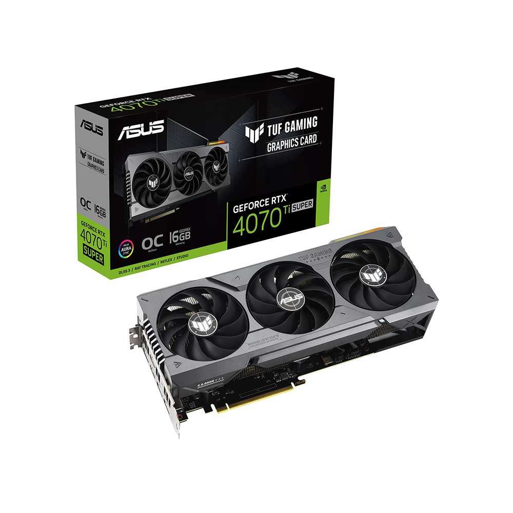 Asus Tuf Gaming Rtx 4070 Ti Super 16Gb Gddr6X Oc Edition Graphics Card 1