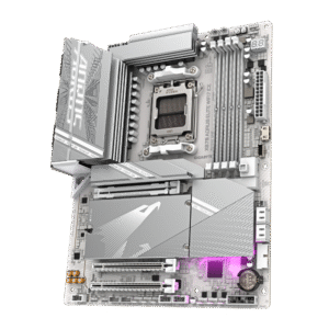 GIGABYTE X870 AORUS Elite WIFI7 ICE AMD AM5 LGA 1718 Motherboard, ATX, DDR5, 4X M.2, PCIe 5.0, USB4, WIFI7, 2.5GbE LAN, EZ-Latch, 5-Year Warranty