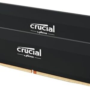 Crucial Pro 32GB DDR5 RAM Kit (2x16GB) CL36 6000MHz Black