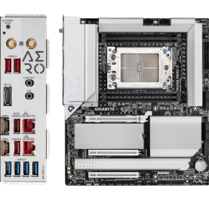 GIGABYTE TRX50 AERO D (sTR5/ AMD/ TRX50/ E-ATX/ DDR5/ PCIe 5.0 M.2/ PCIe 5.0/ USB4 Type-C/Wi-Fi 7/ Marvell 10GbE/ Motherboard)