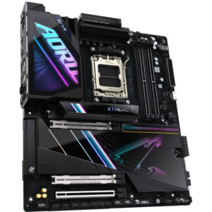 GIGABYTE X870E AORUS Xtreme AI TOP AMD AM5 LGA 1718 Motherboard, E-ATX, DDR5, 4X M.2, PCIe 5.0, USB4, WIFI7, 10GbE LAN, EZ-Latch, 5-Year Warranty