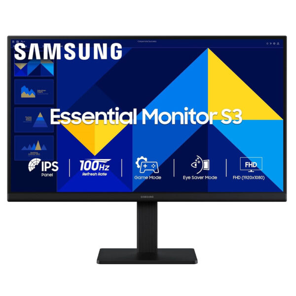 Samsung LS22D304GAWXXL – 22-Inch Essential S3 FHD Flat Monitor