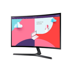Samsung LS24D368GAWXXL – 24-Inch Curved Essential S3 FHD Monitor