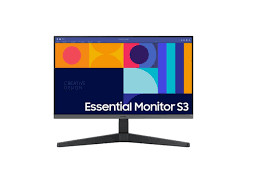 Samsung 60.96 cm (24 inch) Full HD IPS Panel Monitor (LS24C334GAWXXL)  (Response Time: 4 ms, 100 Hz Refresh Rate)