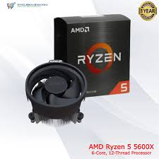 AMD Ryzen 5 5600X with Wraith Stealth Cooler (Box Pack)