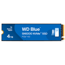 WD Blue™ SN5000 4TB PCIe Gen4 NVMe SSD (3D NAND, New)