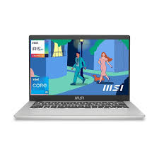 MSI Modern 14 C12MO – Urban Silver – Intel Iris Xe Graphics