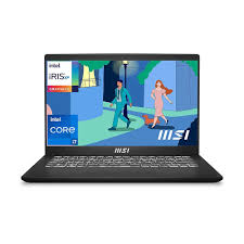 MSI Modern 14 C12MO (Iris Xe Graphics) – Classic Black