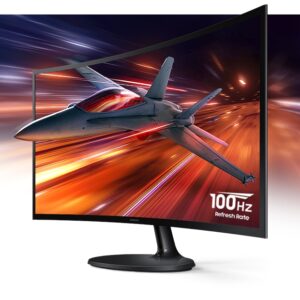 Samsung LS24D362GAWXXL – 24‑Inch Curved Full HD (1800R) Essential S3 Monitor