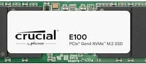 Crucial E100 NVMe Gen4 SSD
