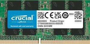 CRUCIAL BASICS 8GB DDR4-3200 SODIMM CT8G4SFS8320