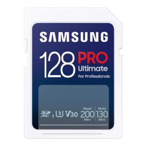 Samsung PRO Ultimate 128 GB Full-Size SDXC Memory Card (MB-SY128S/WW)