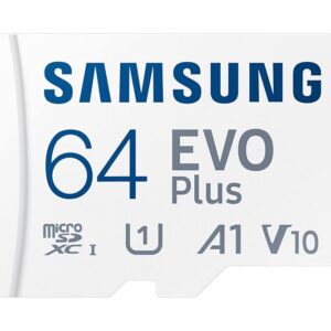 Samsung 64GB EVO Plus microSDXC Card (MB-MC64SA/IN)