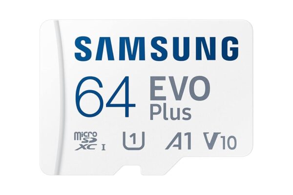 Samsung 64GB EVO Plus microSDXC Card (MB-MC64SA/IN)